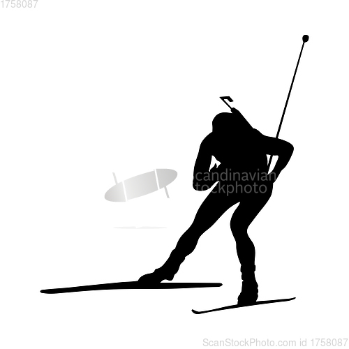 Image of Biathlon Silhouette