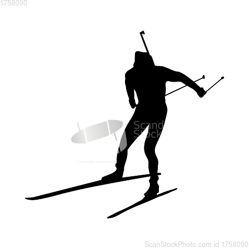 Image of Biathlon Silhouette