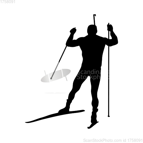 Image of Biathlon Silhouette