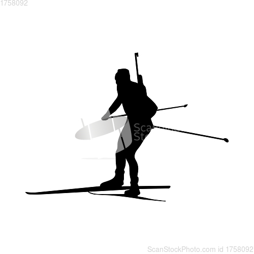Image of Biathlon Silhouette