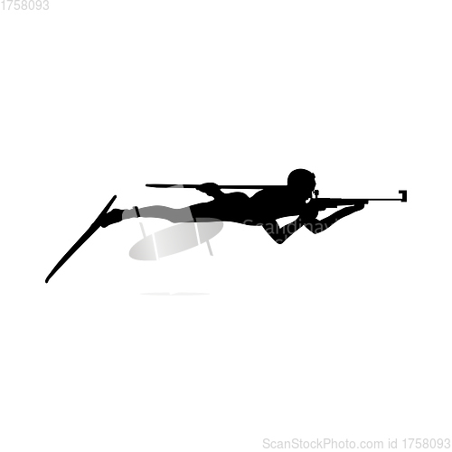 Image of Biathlon Silhouette