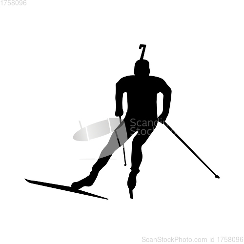 Image of Biathlon Silhouette