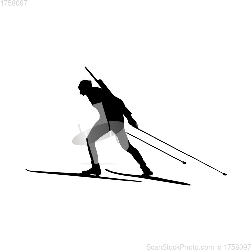 Image of Biathlon Silhouette