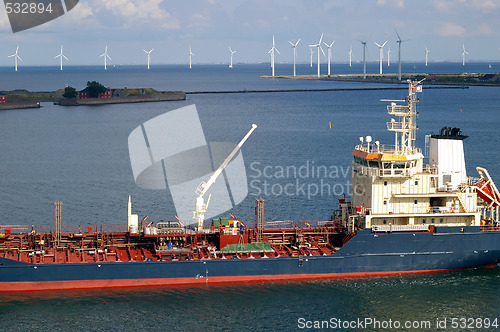 Image of Bunker barge in Copenhagen