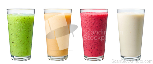 Image of banana, coconut and pineapple smoothie