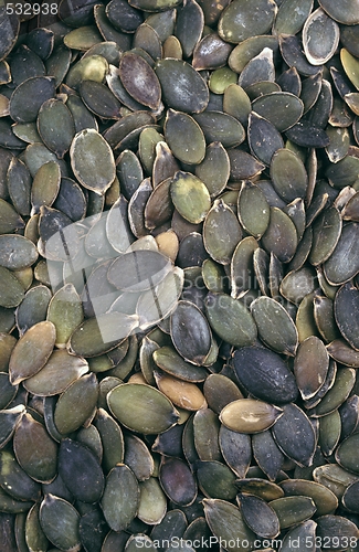 Image of Pumpkin seeds - background