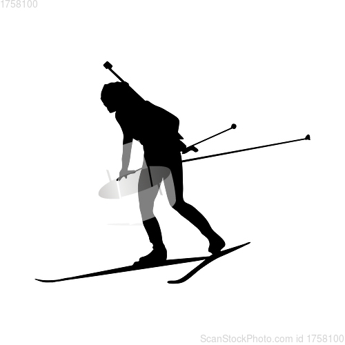 Image of Biathlon Silhouette