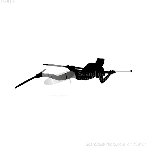 Image of Biathlon Silhouette