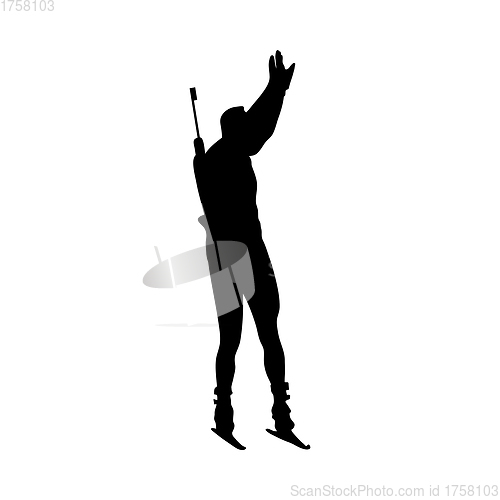Image of Biathlon Silhouette