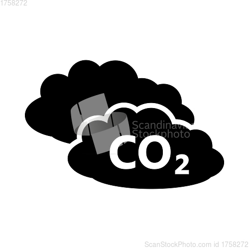 Image of CO 2 Cloud Icon