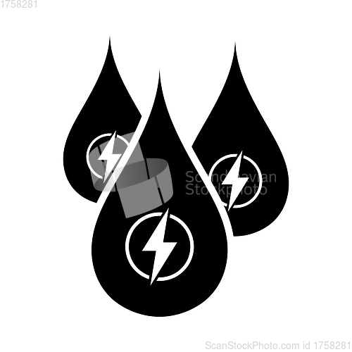 Image of Hydro Energy Drops Icon