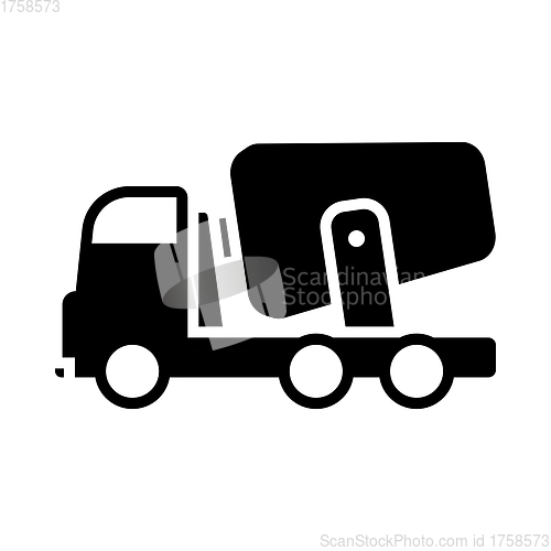 Image of Icon Of Concrete Mixer Truck