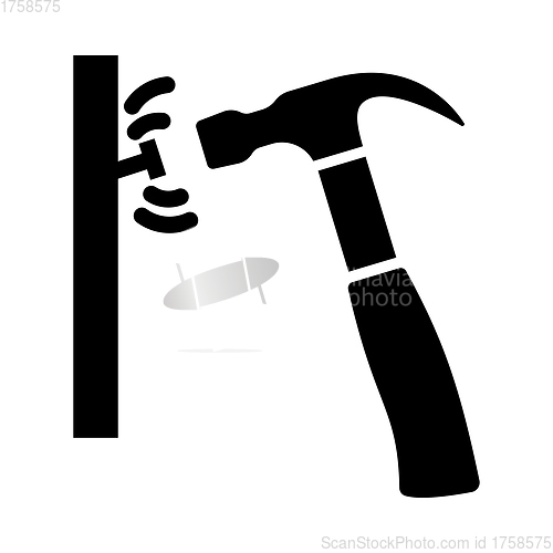 Image of Icon Of Hammer Beat To Nail