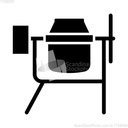 Image of Icon Of Concrete Mixer