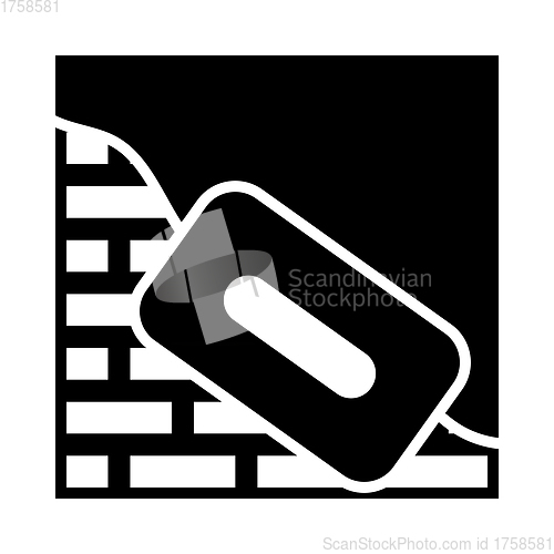 Image of Icon Of Plastered Brick Wall