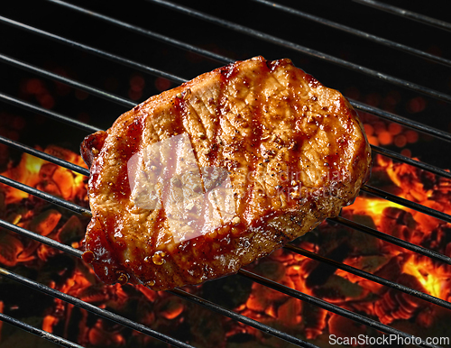 Image of freshly grilled steak 