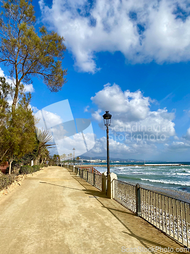 Image of beautiful Marbella promenade