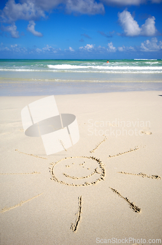 Image of Costline at tropical beach