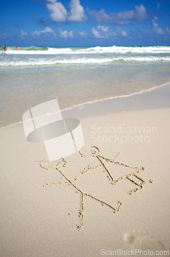 Image of Costline at tropical beach