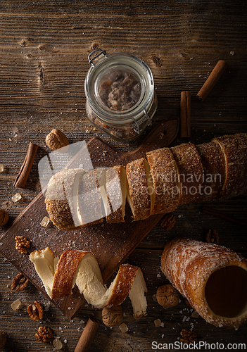 Image of Traditional Hungarian chimney cake