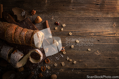 Image of Freshly baked chimney cake