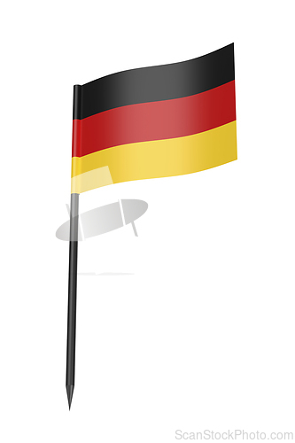 Image of German flag toothpick