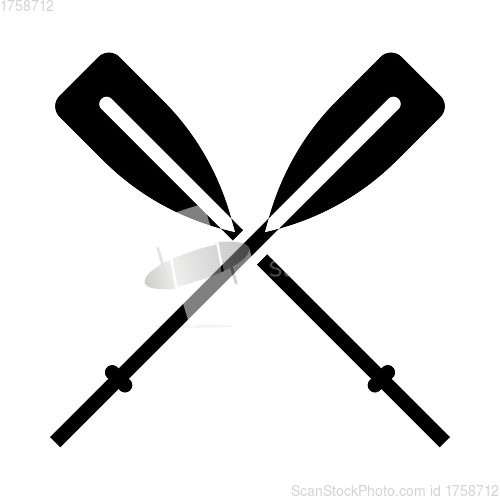 Image of Icon Of Boat Oars