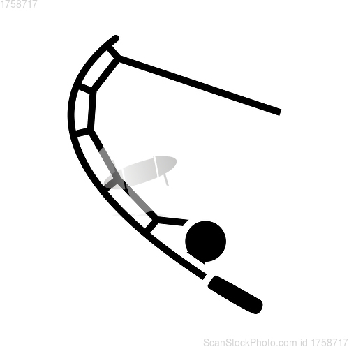 Image of Icon Of Curved Fishing Tackle