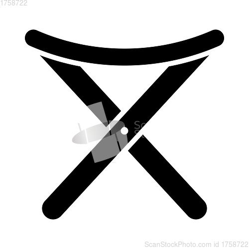 Image of Icon Of Fishing Folding Chair
