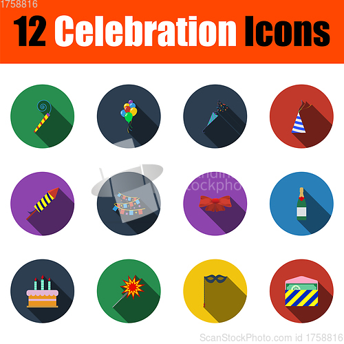 Image of Celebration Icon Set