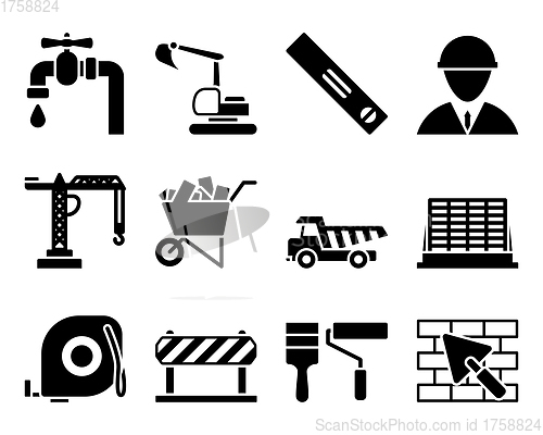 Image of Construction Icon Set