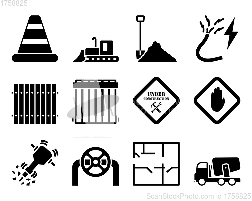 Image of Construction Icon Set
