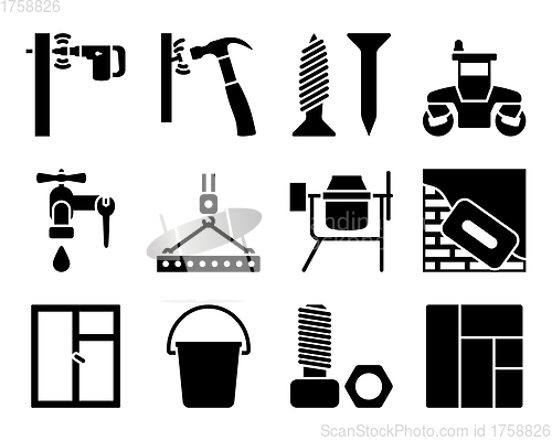 Image of Construction Icon Set