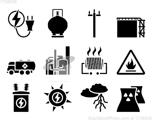 Image of Energy Icon Set