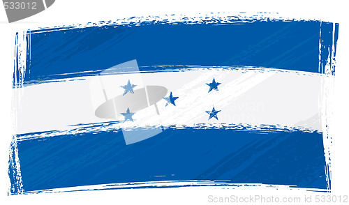 Image of Grunge Honduras flag