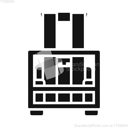 Image of Warehouse Forklift Icon