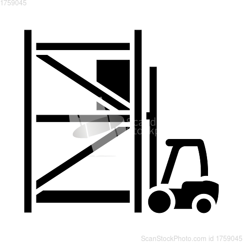 Image of Warehouse Forklift Icon
