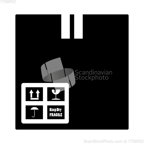 Image of Cardboard Package Box Icon