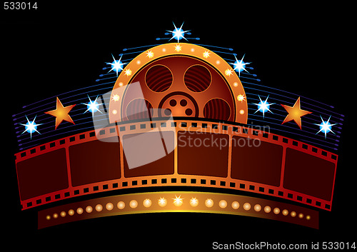 Image of Cinema neon