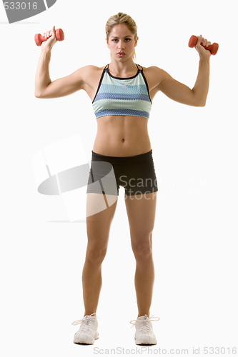 Image of Lifting weights