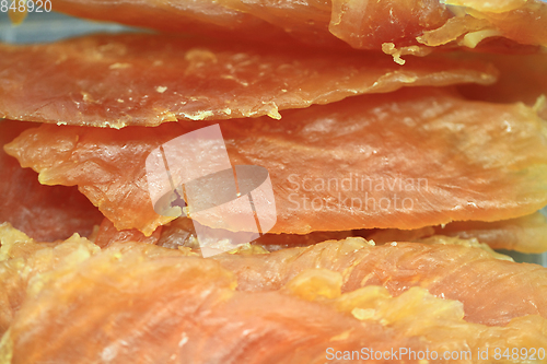 Image of dried meat texture