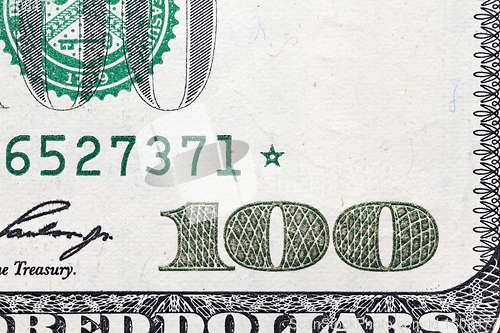Image of individual elements of genuine American money