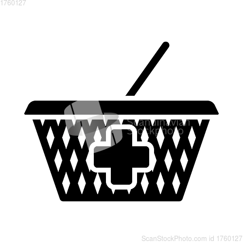Image of Pharmacy Shopping Cart Icon