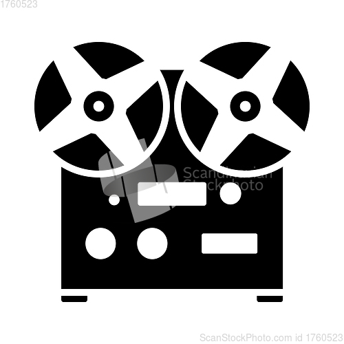 Image of Reel Tape Recorder Icon