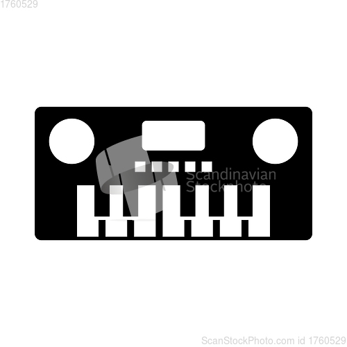 Image of Music Synthesizer Icon