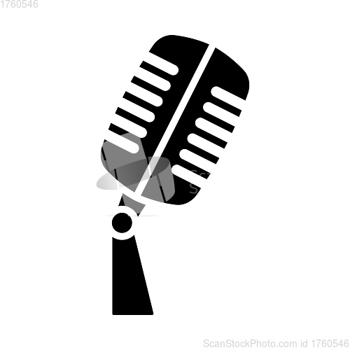 Image of Old Microphone Icon