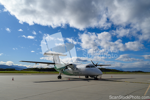 Image of A Wider&oslash; plane at Bod&oslash; Airport