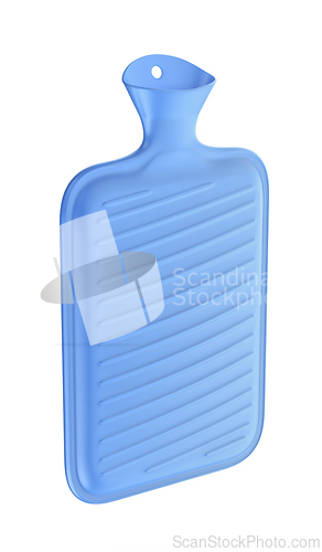 Image of Rubber heating pad with hot water