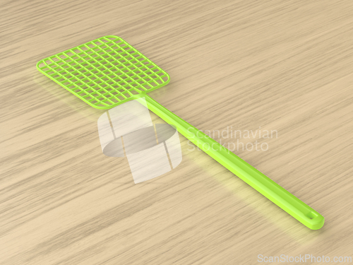 Image of Green fly swatter