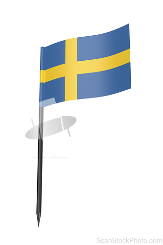 Image of Sweden flag toothpick